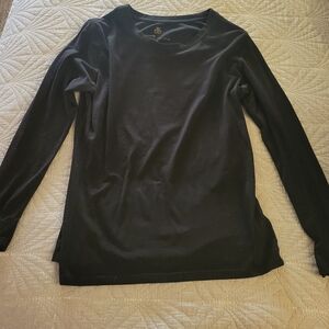 Black Long Sleeve Top